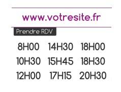 Votre site de prise de rendez-vous en ligne personnalisé pour les médecins